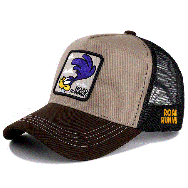 2021 High quality Anime Cartoon Mickey DONALD Duck Snapback Cotton Baseball Cap Men Women Hip Hop Mesh Hat Trucker Hat