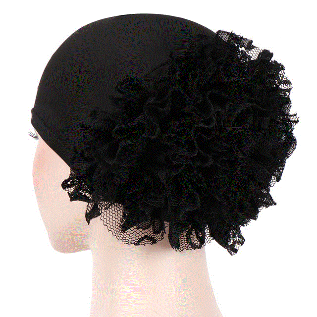 2021 High quality Muslim Fashion Women's Hijabs Muslim Headscarf Pile Heap Cap Women Soft Comfortable Hijab Caps Islamic Chemotherapy Hat
