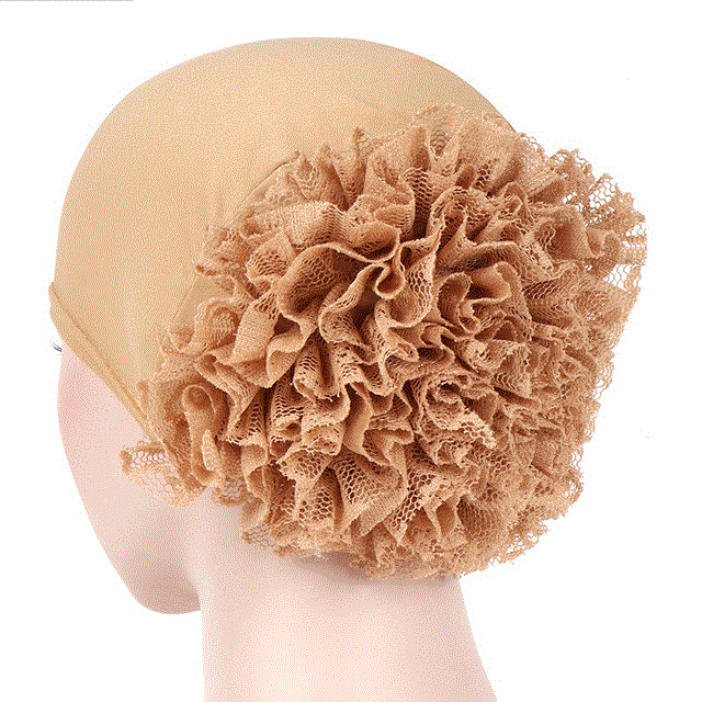 2021 High quality Muslim Fashion Women's Hijabs Muslim Headscarf Pile Heap Cap Women Soft Comfortable Hijab Caps Islamic Chemotherapy Hat