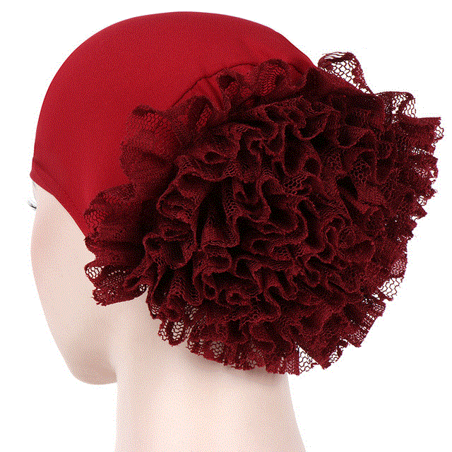 2021 High quality Muslim Fashion Women's Hijabs Muslim Headscarf Pile Heap Cap Women Soft Comfortable Hijab Caps Islamic Chemotherapy Hat