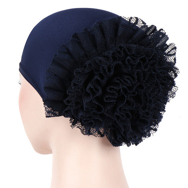 2021 High quality Muslim Fashion Women's Hijabs Muslim Headscarf Pile Heap Cap Women Soft Comfortable Hijab Caps Islamic Chemotherapy Hat