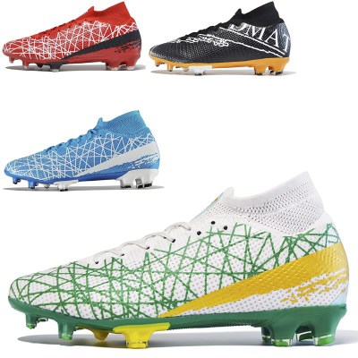 2021 High quality Speedmate Top Quality Soccer Shoes Comfortable Football Boots High Ankle Outdoor Sport Training shoe