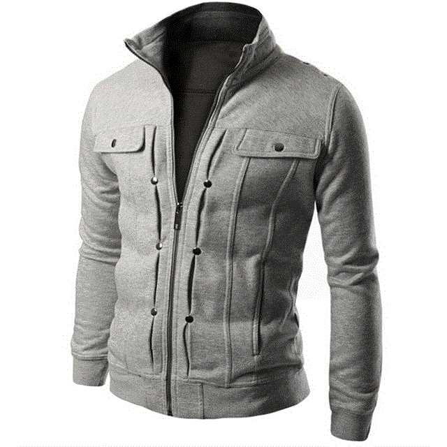 2021 High quality Spring Autumn Men's Cardigan Multi Button Hoodies Fashion Sweatshirt Casual Male Tracksuits Men Brand Clothing