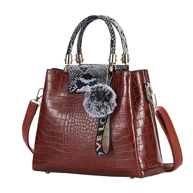 2021 High quality 4Pcs Women Bags Luxury Female Handbags PU Leather Shoulder Bags Brand Composite Bags Crossbody