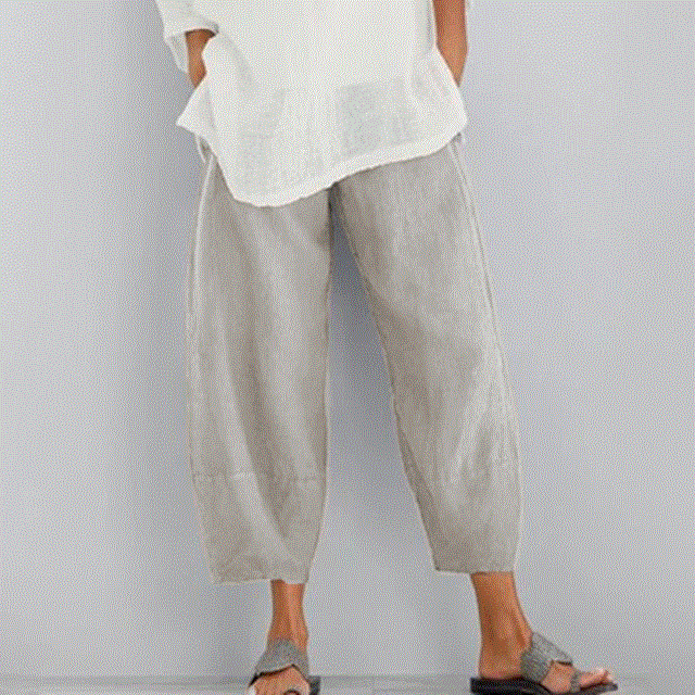 2021 High quality Women Casual Harem Pants Summer Elastic Waist Wide Leg Pants Vintage Floral Printed Trousers Female Loose Pantalon Plus Size