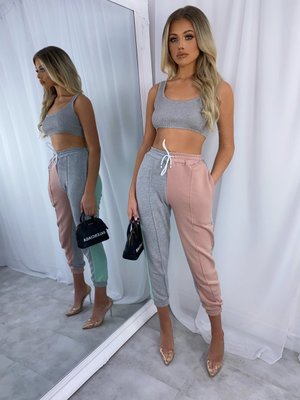 2021 High quality Women Pants Loose Sports Casual Harem Pants Printed patchwork Joggers Pants Hip Hop Casual Trousers