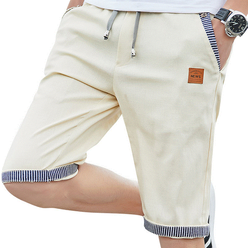 2021 High quality New linen men short Summer Casual Shorts Cotton Fashion Bermuda Beach Short Plus Size joggers Male