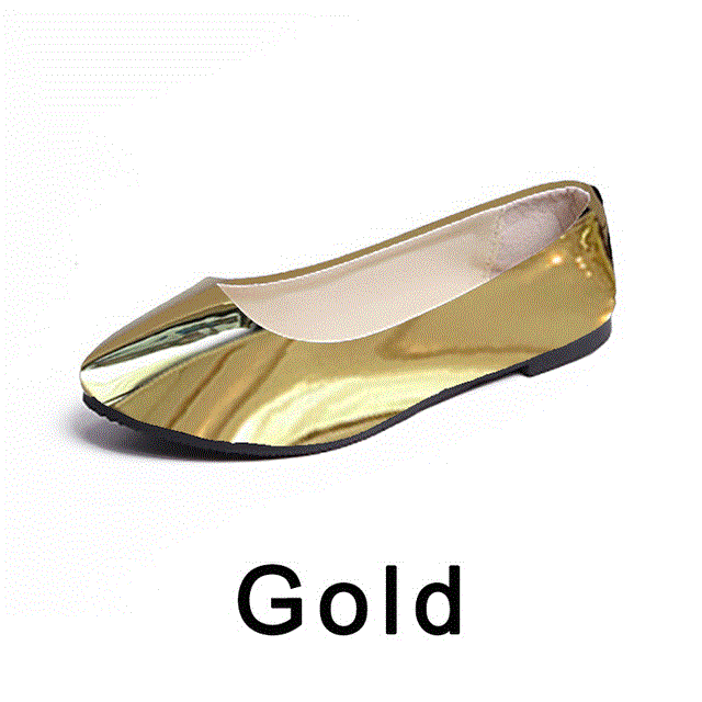 2021 High quality New Spring Shoes Women Flat Shoes  European Style Loafers Round Toe Casual Shoes Plus Size -42