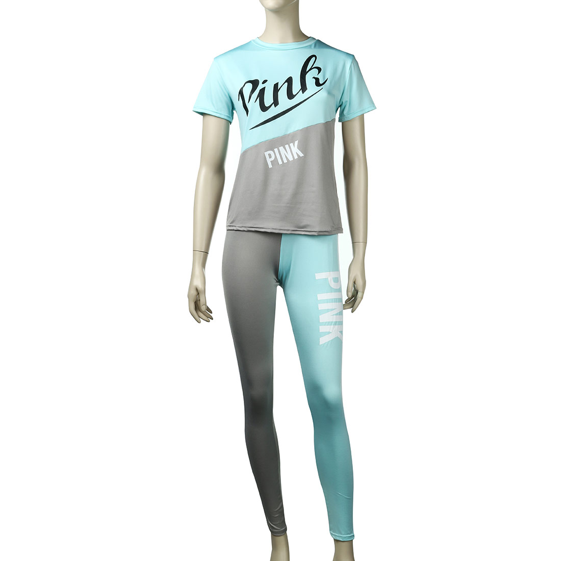 2021 High quality Casual 2 Piece Sets Women Tracksuits Set Letter Print Plus Size Sweatsuit Top Skinny Pants  Outfits