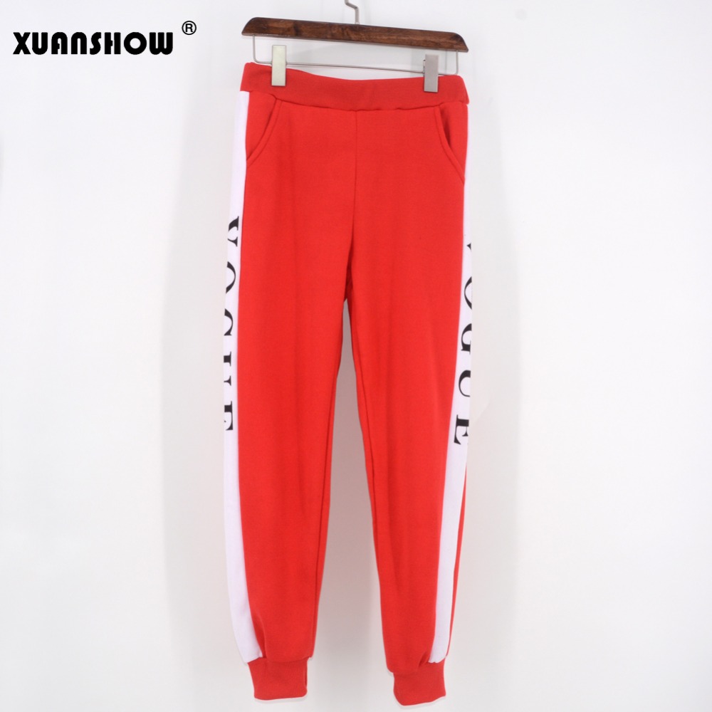 2021 High quality Tracksuit Autumn Winter Women Suit VOGUE Letter Printed o-Neck Sweatshirt Patchwork Long Pant Sets
