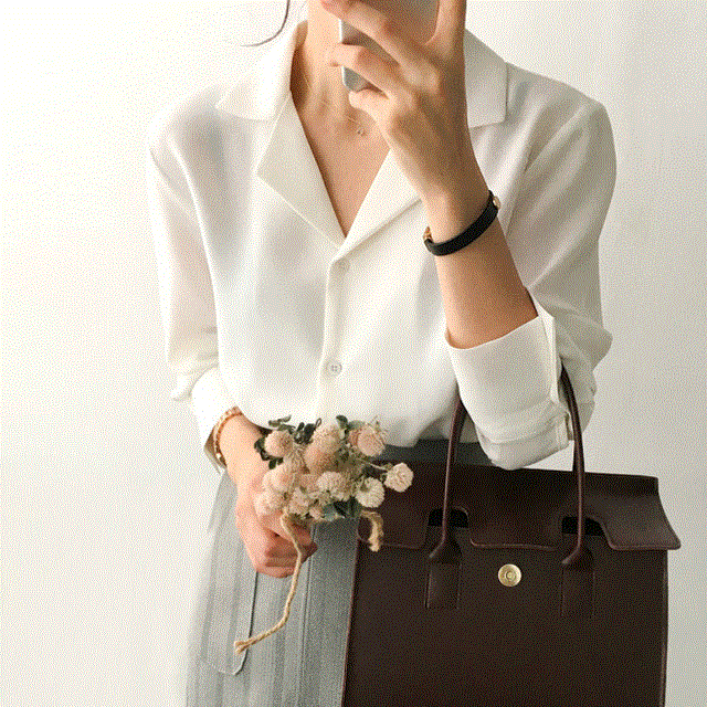 2021 High quality Womens Tops Blouses Solid White Chiffon Blouse Office Shirt Blusas Long Sleeve Women Shirts Clothes