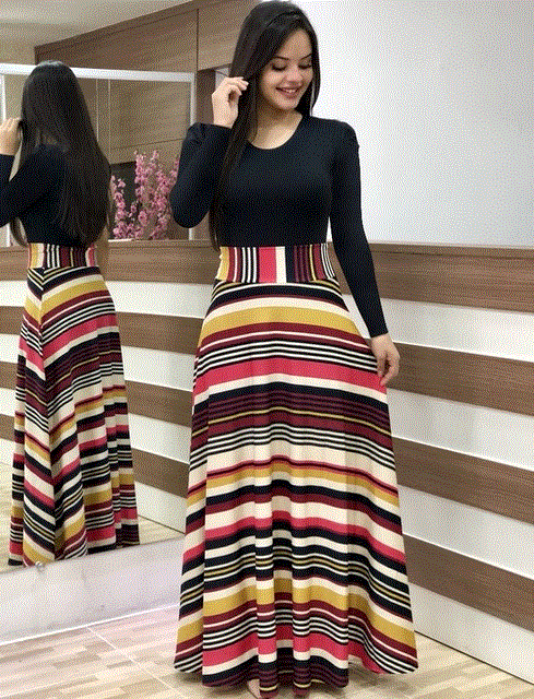 2021 High quality Plus Size Long Maxi Dress Elegant Print Party Dress Dot Dress Women Spring Short Sleeve Dress Lady