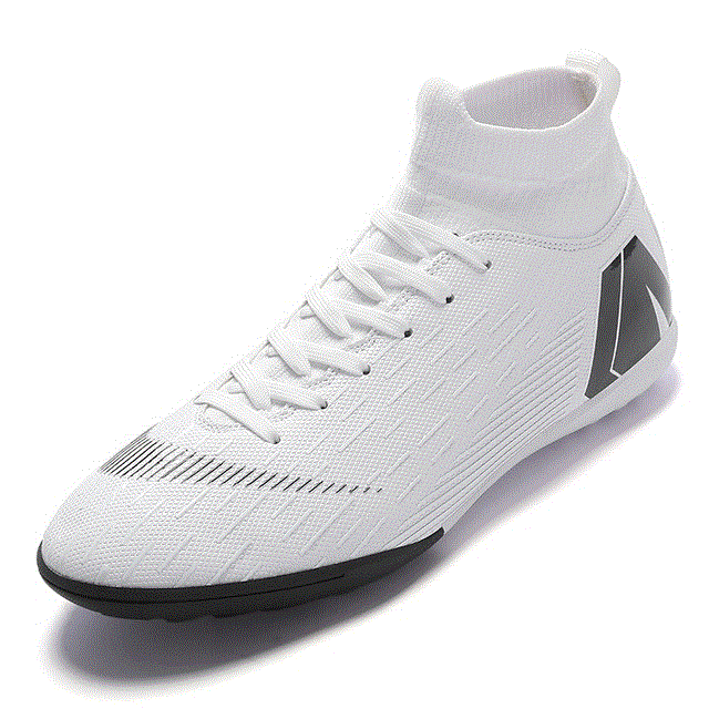 2021 High quality Hot Men High Ankle Football Shoes Long Spikes Outdoor For Men Women Soccer Shoes Fashion Sneakers