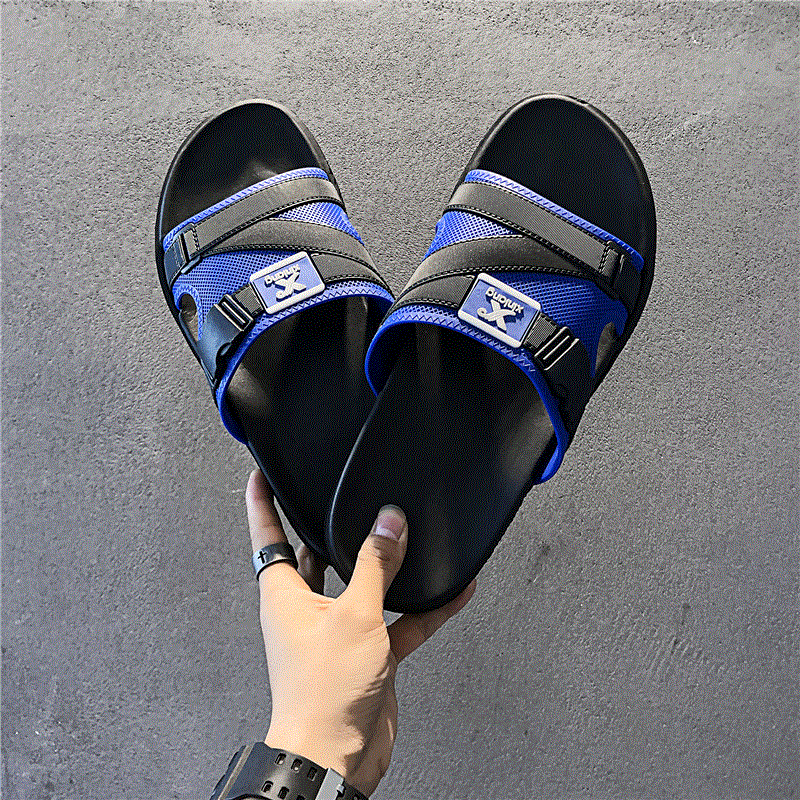 2021 High quality men shoes Arrival Summer Men Flip Flops High Quality Beach Sandals Anti-slip Hombre Casual Shoes