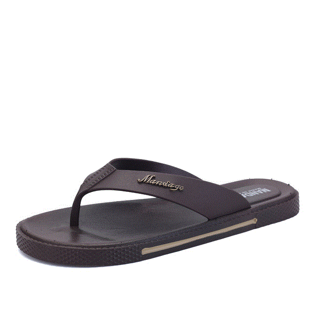 2021 High quality Men shoes Arrival Summer Men Flip Flops High Quality Beach Sandals Anti-slip Hombre Casual Shoes