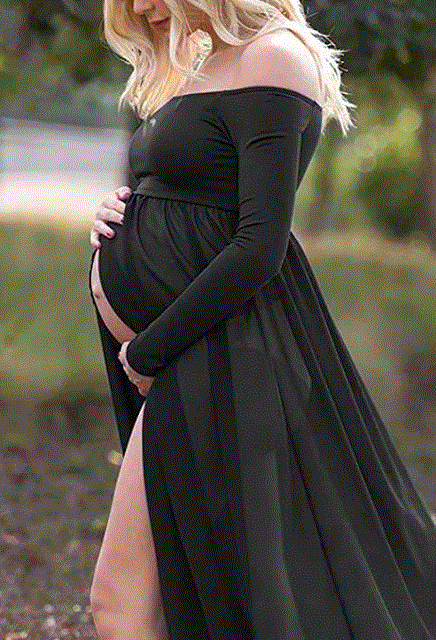 2021 High quality Maternity Dresses For Photo Shoot Chiffon Pregnancy Dress Maxi Gown Dresses For Pregnant Women Dress