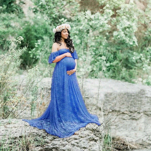 2021 High quality Long Maternity Clothes Pregnancy Dress Dresses For Photo Shoot Maxi Gown Dresses For Pregnant Women