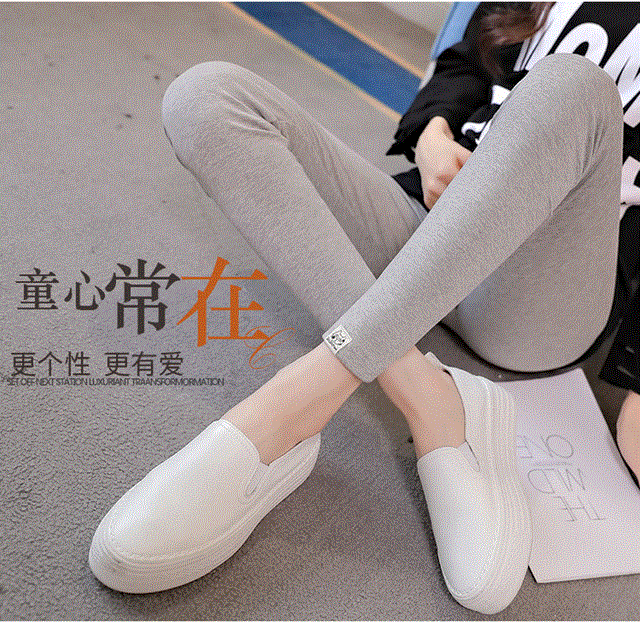 2021 High quality Elegant Maternity Leggings Low Waist Belly Pants For Pregnant women Soft Pregnancy Thin Trousers
