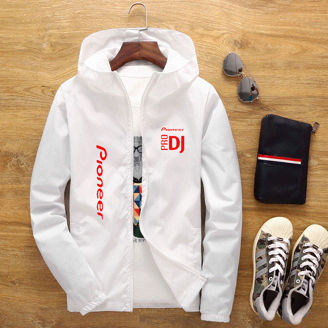 2021 High quality Spring summer Pioneer hooded men jacket men casual windbreaker zipper thin section hooded jacket men