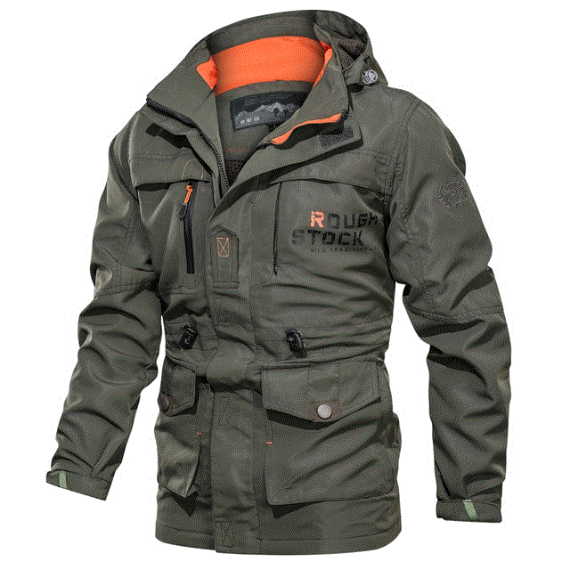 2021 High quality Men Winter Jacket Autumn Military Jackets Male Tactical Jackets Men Multi-pocket Waterproof Coats