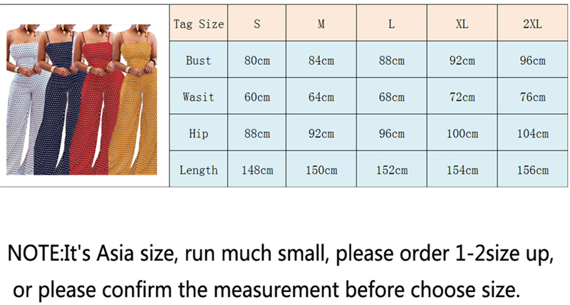 2021 High quality Women Strap Sleeveless Jumpsuit Dot Wide Leg Romper Ladies Casual Slim Playsuit Holiday Party Summer