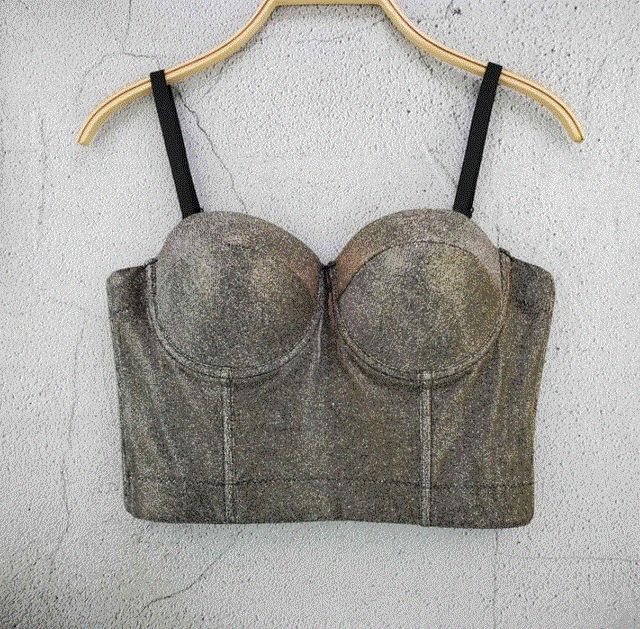 2021 High quality Plus Size Fashion Mesh Push Up Bralet Women Corset Bra Night Club Party sexy Cropped Tops Vest