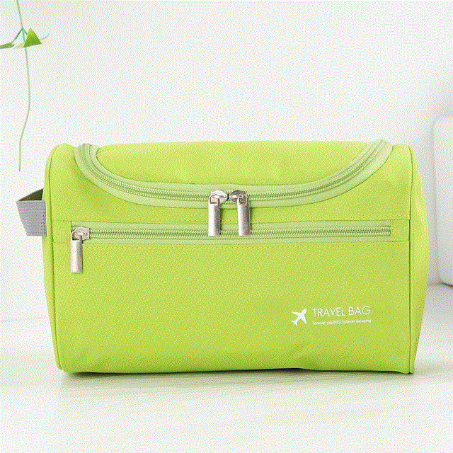 2021 High quality Women Men Hanging Cosmetic Bag Business Makeup Case Travel Zipper Storage Pouch Wash Bath Kit