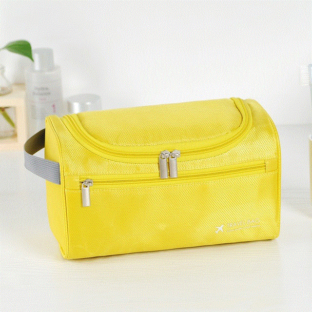 2021 High quality Women Men Hanging Cosmetic Bag Business Makeup Case Travel Zipper Storage Pouch Wash Bath Kit