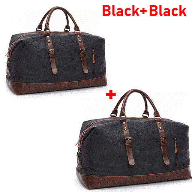 2021 High quality Men Duffel Canvas Bags Overnight Travel Bags Large Capacity Luggage Wild Bag Handbags  Shoulder Bag