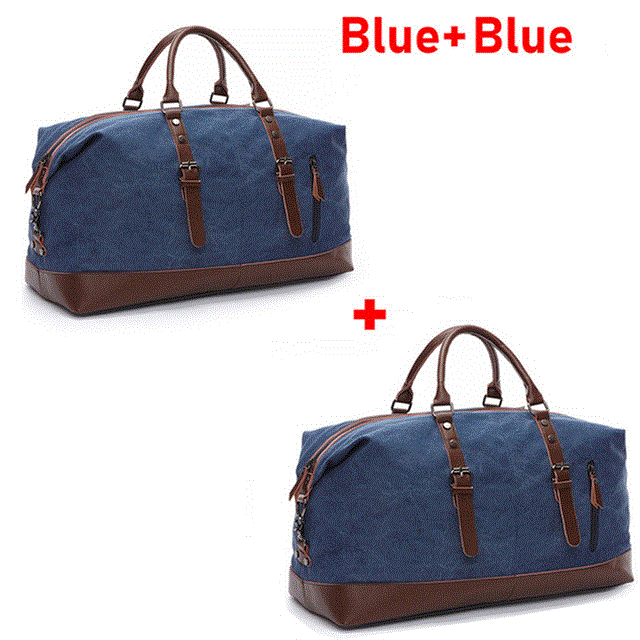 2021 High quality Men Duffel Canvas Bags Overnight Travel Bags Large Capacity Luggage Wild Bag Handbags  Shoulder Bag