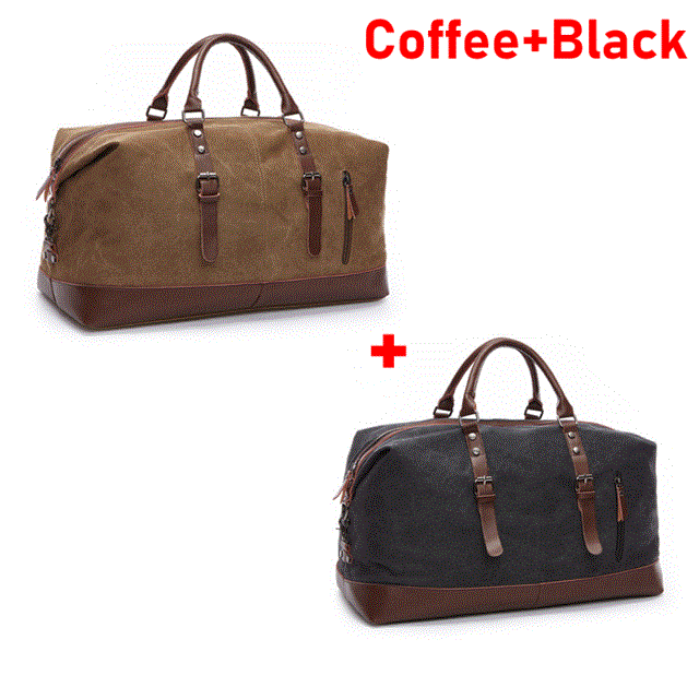 2021 High quality Men Duffel Canvas Bags Overnight Travel Bags Large Capacity Luggage Wild Bag Handbags  Shoulder Bag