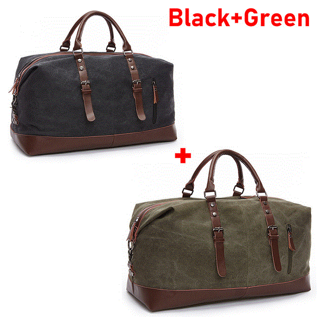 2021 High quality Men Duffel Canvas Bags Overnight Travel Bags Large Capacity Luggage Wild Bag Handbags  Shoulder Bag