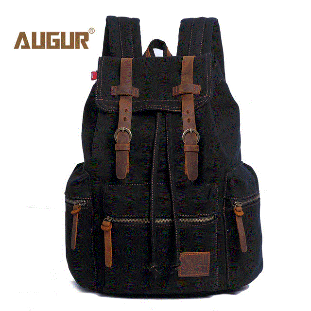 2021 High quality New men backpack vintage canvas backpack school bag Male travel bags large capacity laptop backpack