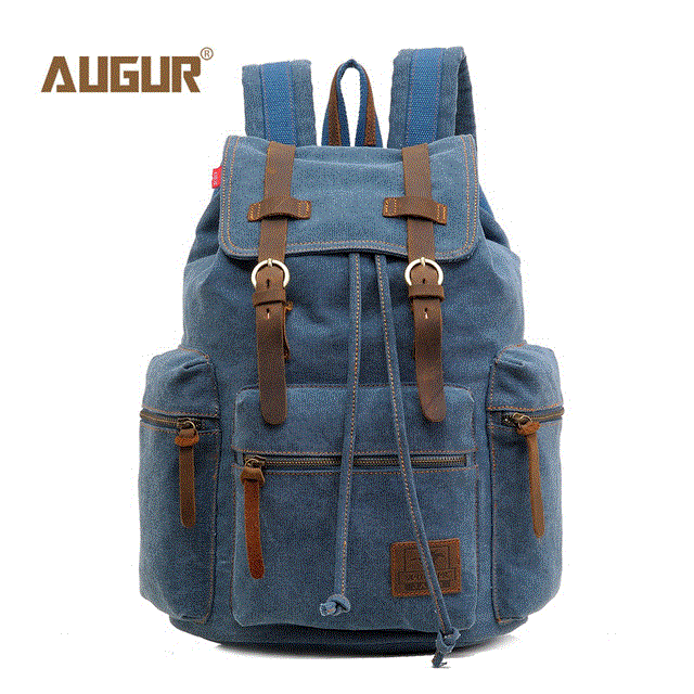 2021 High quality New men backpack vintage canvas backpack school bag Male travel bags large capacity laptop backpack