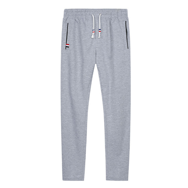 2021 High quality Sweatpants Plus Size Men Joggers Track Pants Elastic Waist Sport Casual Trousers Baggy Fitness Gym