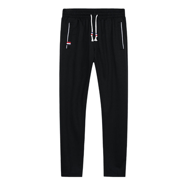 2021 High quality Sweatpants Plus Size Men Joggers Track Pants Elastic Waist Sport Casual Trousers Baggy Fitness Gym