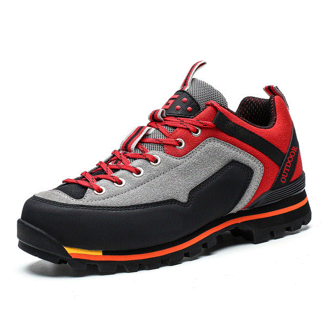 2021 High quality Men Hiking Shoes Waterproof Shoes Climbing Fishing Boots Outdoor Sports High Ankle Trekking Sneakers