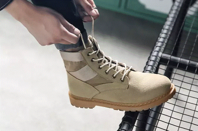 2021 High quality Men Hiking Shoes Waterproof Shoes Climbing Fishing Boots Outdoor Sports High Ankle Trekking Sneakers