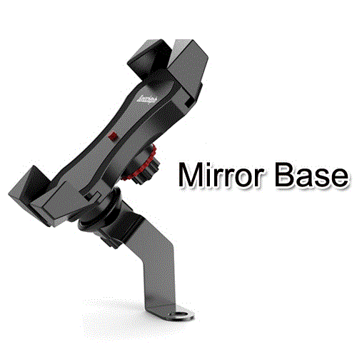 2021 High quality Motorcycle Bicycle Moto Bike Phone Navigation Holder Support handlebar Rearview Mirror Mount Clip