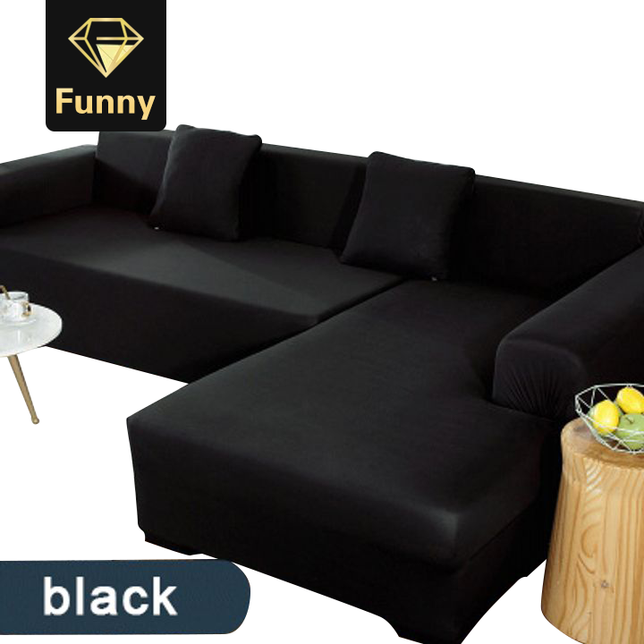 2021 High quality Hot Sale Elastic Stretch Sofa Cover Couch for Sectional L Shaped Slipcover Home Textile 4-Seat sofa
