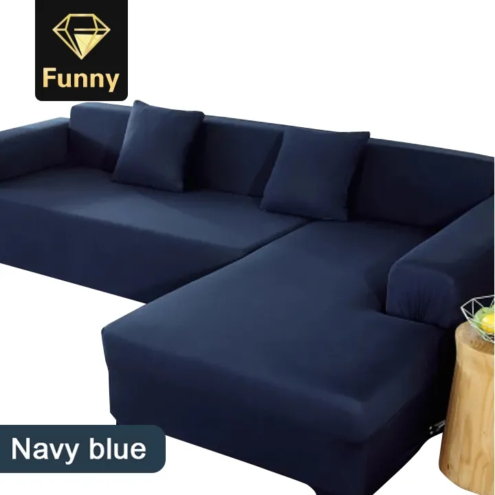 2021 High quality Hot Sale Elastic Stretch Sofa Cover Couch for Sectional L Shaped Slipcover Home Textile 4-Seat sofa