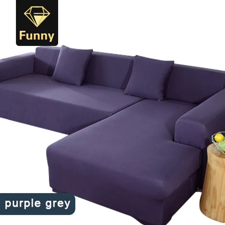 2021 High quality Hot Sale Elastic Stretch Sofa Cover Couch for Sectional L Shaped Slipcover Home Textile 4-Seat sofa