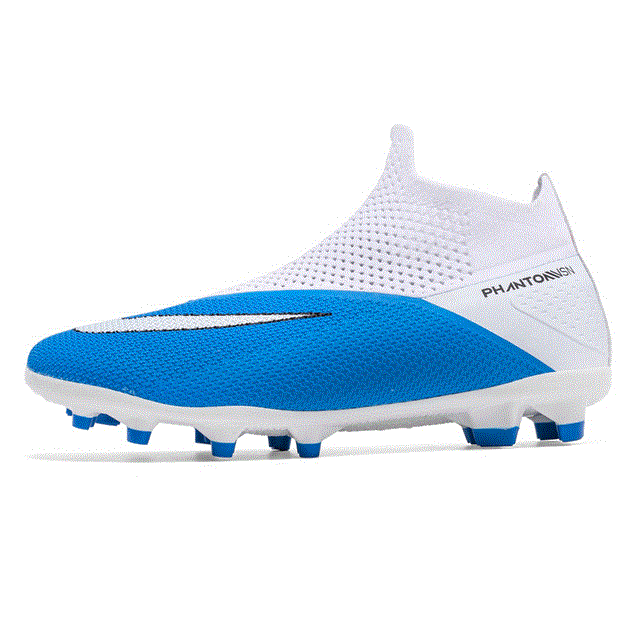 2021 High quality Plus Size Men Football Shoes Slip On Male Soccer Sneakers Breathable Training Sports SG Cleats Boots