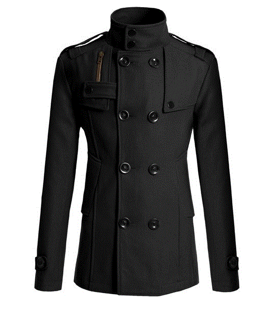 2021 High quality Hot Sale Men Mao Wool Overcoat for Male Long Suit Woolen Windbreaker Men Coat Outer  Wear Clothing