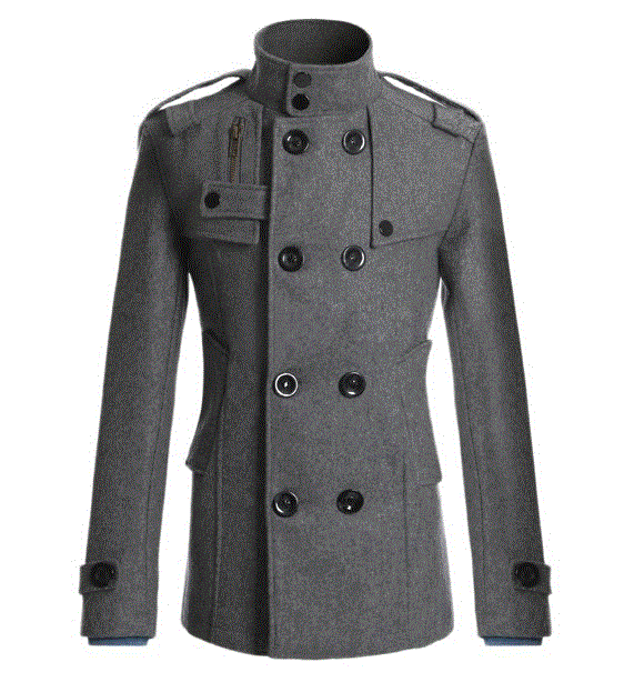 2021 High quality Hot Sale Men Mao Wool Overcoat for Male Long Suit Woolen Windbreaker Men Coat Outer  Wear Clothing