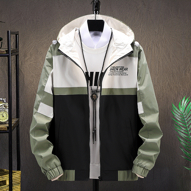 2021 High quality Plus Size 8XL Jacket Men Hooded Fashion Air Force Jacket Thin Hip Hop Outerwear  Casual Windbreaker