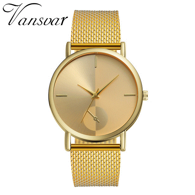 2021 High quality Mode Vrouwen Horloges Ultra Dunne Roestvrijstalen Gaas Riem Dames Jurk Horloge Classic Rose Gouden
