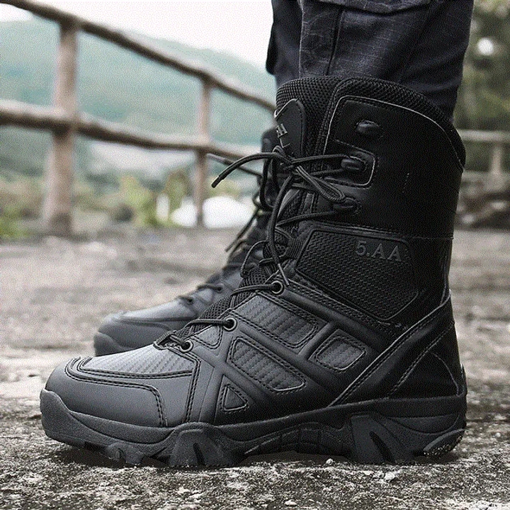 2021 High quality Men Brand Military Boots Special Force Tactical Desert Combat Men's Boots Outdoor Shoes Ankle Boots