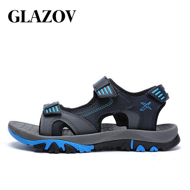 2021 High quality Sandalen Klittenband Mannen Zomer Schoenen Fashion Waterdichte Toevallige Strand Schoenen Big Size