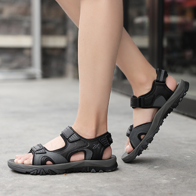 2021 High quality Sandalen Klittenband Mannen Zomer Schoenen Fashion Waterdichte Toevallige Strand Schoenen Big Size